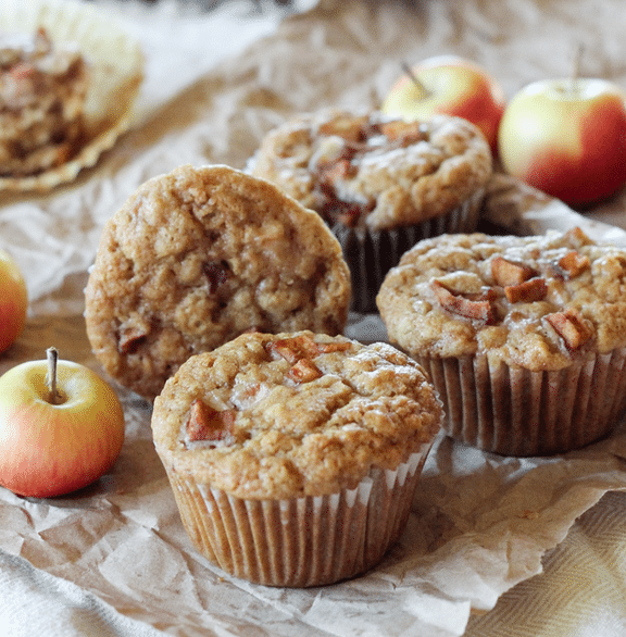 apple vegan muffins recipe