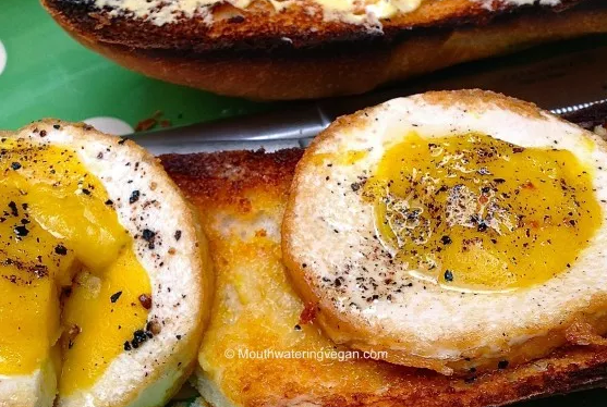 vegan fried eggs