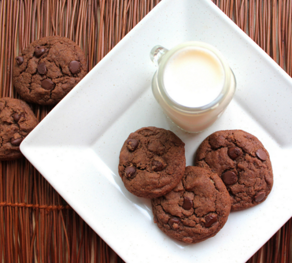 double chocolate cookies