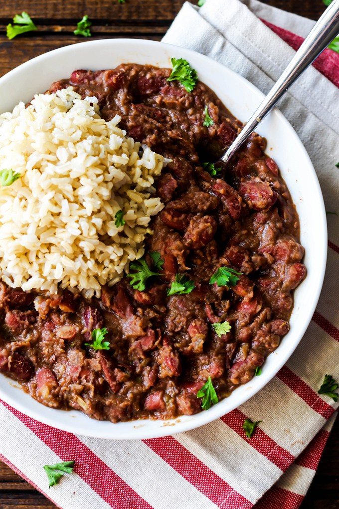 Cajun-Style Vegan Red Beans and Rice