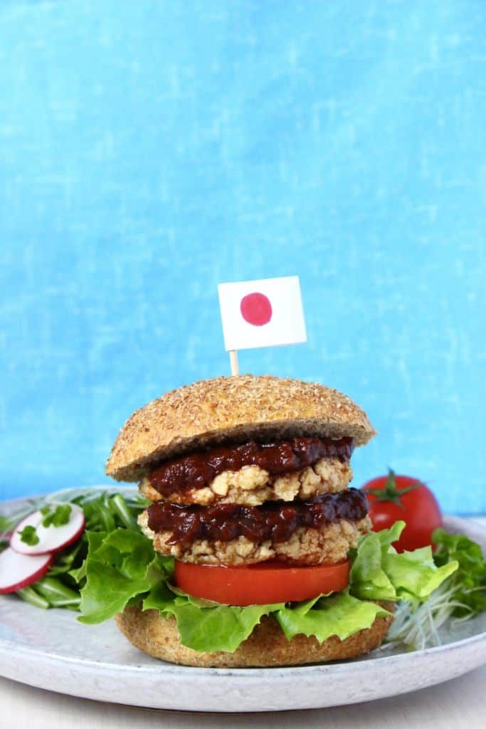 Vegan Japanese Burger (GF)