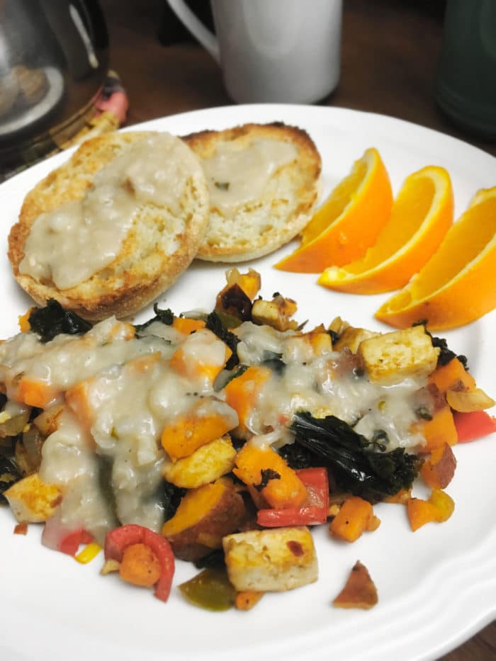 vegan sweet potato hash recipe