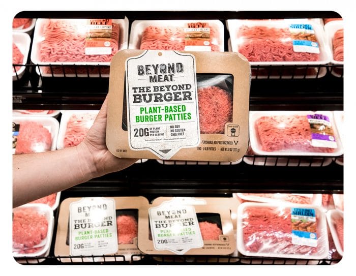 Beyond Meat section