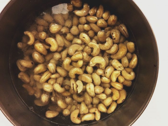 Cashew Nuts Soaked